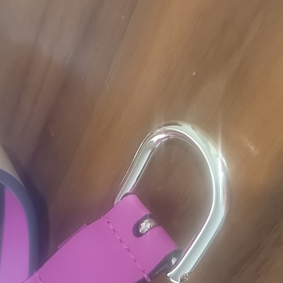 New Kate Spade New York Women's Zip Embossed Logo Pink Belt Bag L/XL $90! - Picture 8 of 9